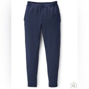 Rhone Men’s Terry Micro Trackpants Size Large Navy Blue